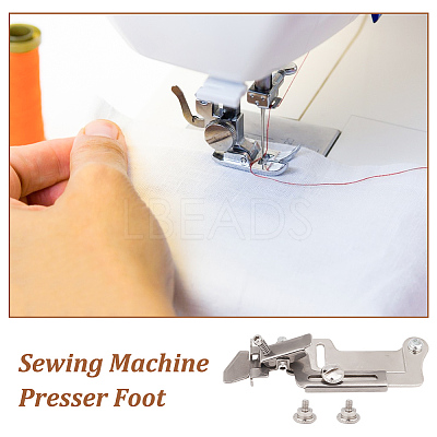 Iron Sewing Machine Presser Foot with Screws FIND-WH0110-601-1