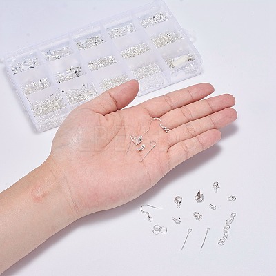 Metal Jewelry Findings Kits FIND-YW0001-05S-1