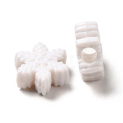 Opaque Acrylic Beads X-MACR-J123-07-1