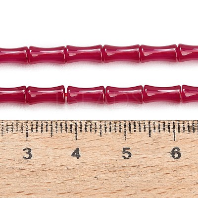 Lab Grown Red Corundum Beads Strands GG-CBAC488-03B-1