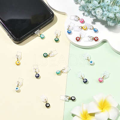 9Pcs Plastic Mobile Dustproof Plugs HJEW-FS00100-1