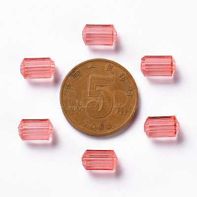 Transparent Acrylic Beads TACR-S154-27B-52-1