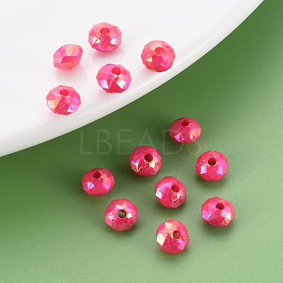 Opaque Acrylic Beads MACR-Q239-018C-09-1
