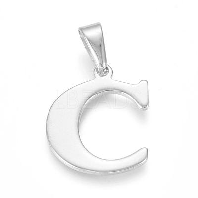 Tarnish Resistant 304 Stainless Steel Pendants STAS-F106-95P-C-1
