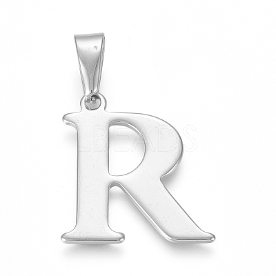 Non-Tarnish 304 Stainless Steel Pendants STAS-F106-95P-R-1