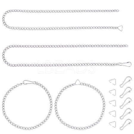 DIY 304 Stainless Steel Chain Garment Decoration Making Kits DIY-UN0002-39P-1