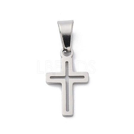 304 Stainless Steel Pendants STAS-H453-03P-01-1