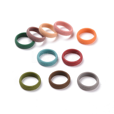 Silicone Finger Rings RJEW-H547-12-1