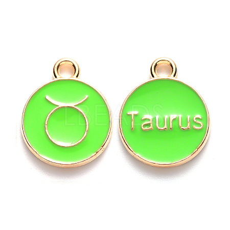 Alloy Enamel Pendants LS-X-ENAM-S124-01A-06C-1
