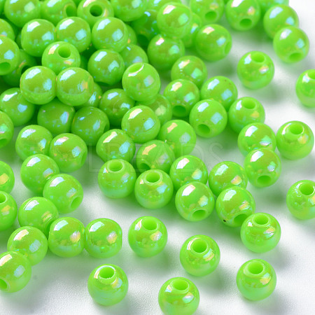 Opaque Acrylic Beads MACR-S370-D6mm-A06-1