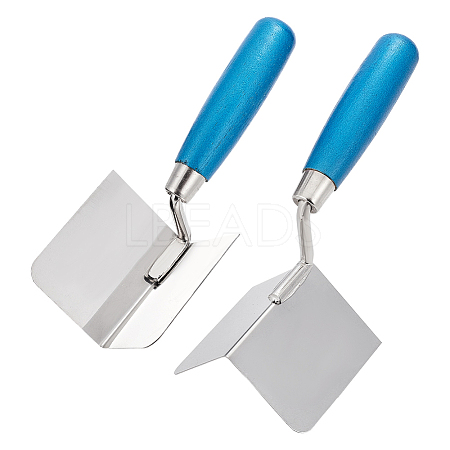4Pcs 2 Styles Stainless Steel Scraper TOOL-GO0001-20-1