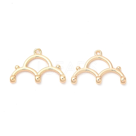 Brass Chandelier Component Links KK-K333-40G-1