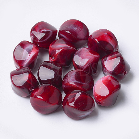 Acrylic Beads LS-X-OACR-T007-08E-1