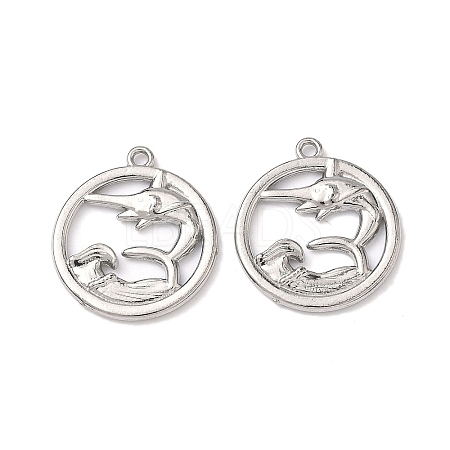 Ocean Theme 304 Stainless Steel Pendants STAS-I367-02P-05-1