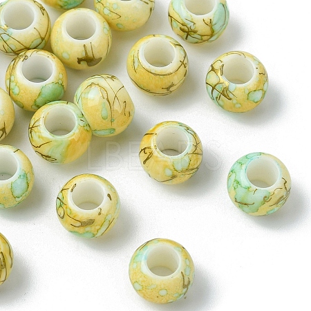 20Pcs Acrylic European Beads OPDL-YW0001-04A-1