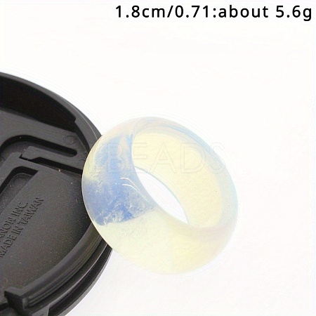 Opalite Plain Band Rings DB0589-21-1