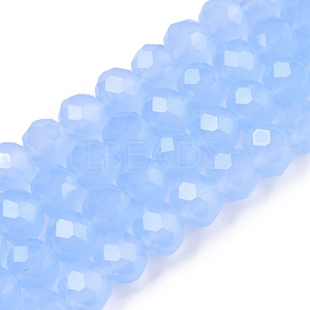 Glass Beads Strands EGLA-A044-J6mm-D03-1