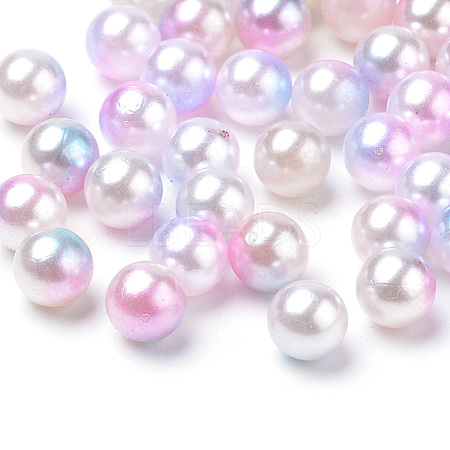 Acrylic Imitation Pearl Beads MACR-Q222-02C-6mm-1