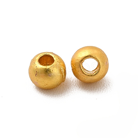 Rack Plating Alloy Beads PALLOY-A001-01MG-1