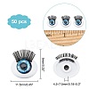  50 Pairs 4D ABS Doll Craft Cartoon Movable Eye DIY-NB0006-33-2