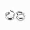 304 Stainless Steel Open Jump Rings X-STAS-H437-4x0.8mm-2