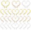 36Pcs 3 Colors Alloy Ear Cuff Findings FIND-PH0004-42-1