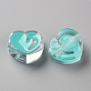 Transparent Enamel Acrylic Beads TACR-S155-004G-2