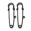 304 Stainless Steel Safety Pins Brooch Findings STAS-C181-01E-B-1