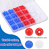 600Pcs 3 Colors Independence Day Themed Imitation Jelly Acrylic Beads SACR-SP0001-20-2