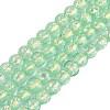Handmade Foil Lampwork Beads Strands FOIL-K003-06B-06-1