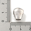 Brass Micro PaveClear Cubic Zirconia Beads ZIRC-P119-21P-01-3