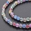 Crackle Glass Beads Strands GLAA-S192-B-006B-3