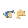 304 Stainless Steel Enamel Pendants STAS-H251-01B-G-2