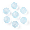 Transparent Acrylic Ball Beads FACR-R021-6mm-06-2