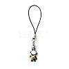 SUPERFINDINGS Spaceman Style Cell Phone Straps HJEW-FH0006-47-2