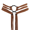 1 Bag PU Imitation Leather Belts AJEW-OC0015-66C-1