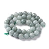 Natural White Jade Imitation Burmese Jade Beads Strands G-I299-F09-10mm-2
