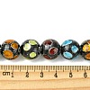 Handmade Silver Sand Lampwork Beads Strands LAMP-A003-01F-3