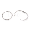 304 Stainless Steel Huggie Hoop Earrings EJEW-L256-02F-P-2