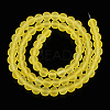 Transparent Glass Beads Strands GLAA-T032-T6mm-MD12-3