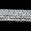 Transparent Electroplate Glass Beads Strands EGLA-A039-T3mm-A13-1