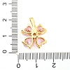 Brass Pave Cubic Zirconia Pendants KK-Q794-01B-G-3