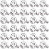 30Pcs Brass Crimp Beads KK-BBC0024-23S-7