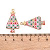 Christmas Theme Rack Plating Alloy Pendants FIND-M020-02E-G-3