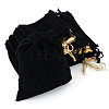 24Pcs 6 Styles Rectangle Velvet Jewelry Drawstring Bags TP-TA0001-08-3