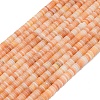 Natural Red Aventurine Beads Strands G-P575-B05-6x1mm-04-2