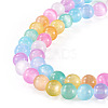 1 Strand Natural Selenite Dyed Beads Strands G-TA0002-89-2