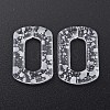 Transparent Acrylic Linking Rings OACR-N009-017A-15-3