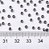 Electroplate Glass Seed Beads X-SEED-S042-01A-01-4