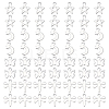 DICOSMETIC 80Pcs 4 Style 304 Stainless Steel Charms STAS-DC0008-02-1